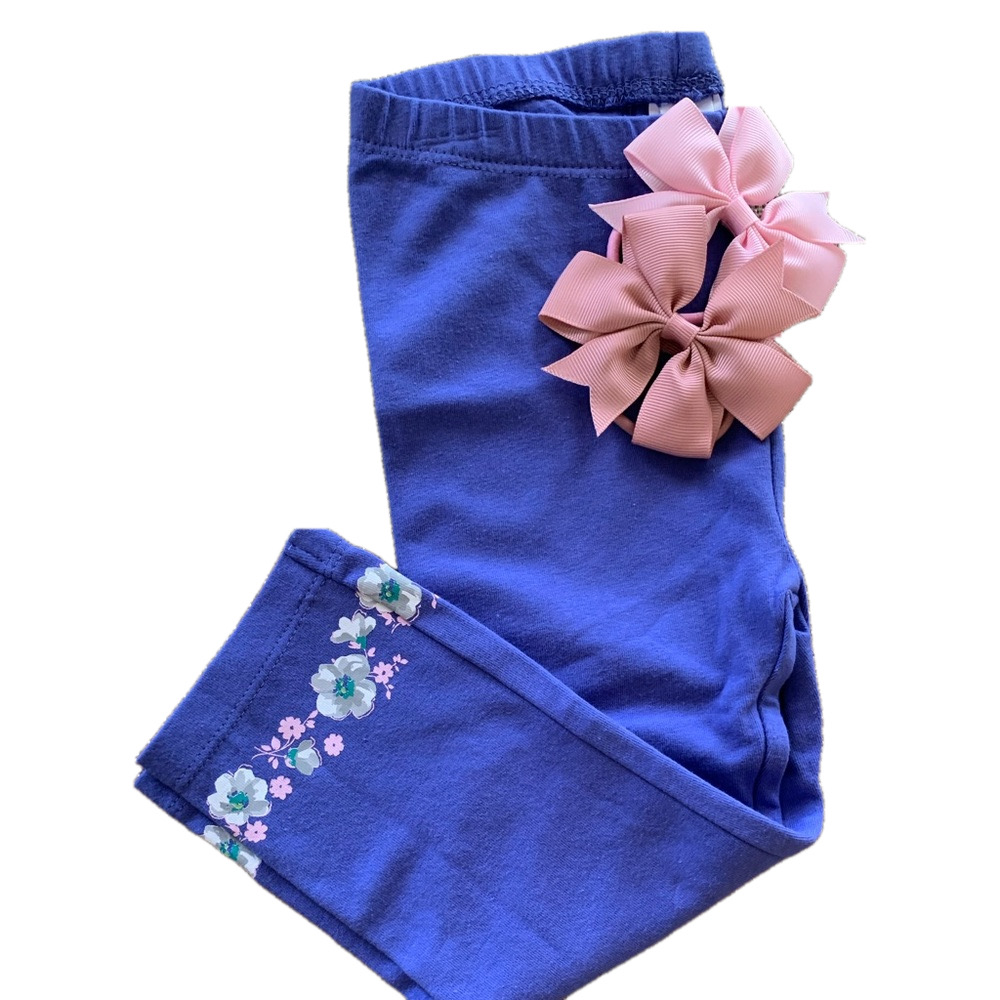 24 Months Purple Girls Leggings